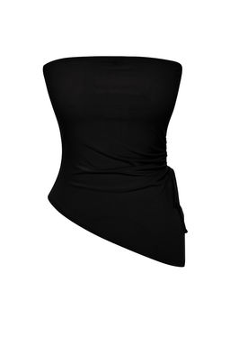 Siyah Cut Out/Pencere Detayl? Detayl? Orme Bluz TPRSS24BZ00034 - Trendyolmilla фото 7