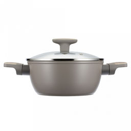 Кастрюля с антипригарным покрытием Fiamma 3л, д22см, h15,5см, s2,6мм, дно s3,2мм, литой алюминий, стеклянная крышка, пароотвод, бакелитовая ручка с покрытием soft-touch, капсульное дно, цветная коробка, Regent (Китай) Подходит для всех видов пл - Домашняя мода фото 2