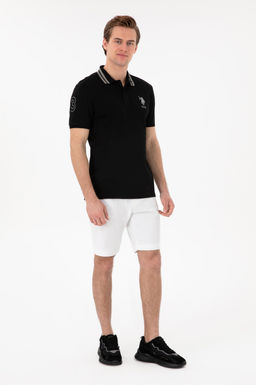 Erkek Slim Fit Polo Yaka Siyah Basic Ti__rt Sepette S_rpriz _ndirim - U.s. polo assn фото 4