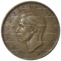 1/2 пенни 1938 года Австралия