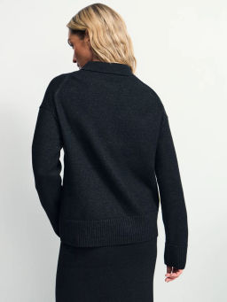 Джемпер поло с молнией / Zarina