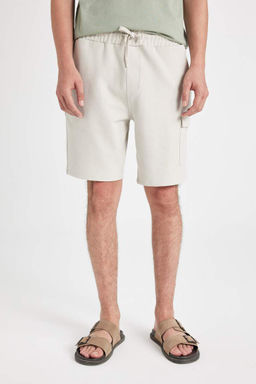 Шорты прямого кроя стандартного кроя - Defacto фото 5