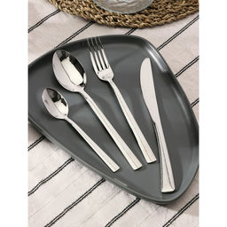 Набор столовых приборов Magistro, 24 предмета, нержавеющая сталь, серебристый