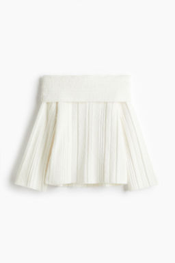 Jersey off-the-shoulder