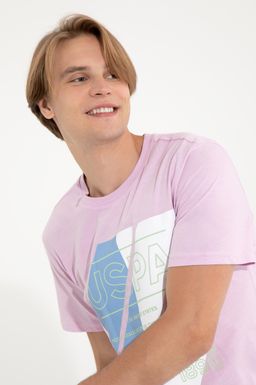 U. S. Polo Assn Мужская футболка с круглым вырезом Магнолия - U.s. polo assn фото 3