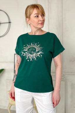 Футболка Rumoda 2195 темно-зеленый  фото 8