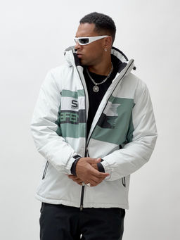 Горнолыжный костюм мужской зимний белого цвета 370Bl - Leifensh фото 10