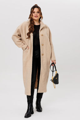 Пальто Michel Chic 363/1 бежевый  фото 7