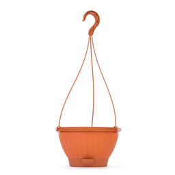Цена за 2 шт. Горшок-кашпо "Мирабель" 2,5л подвесной (коричневый) М5929