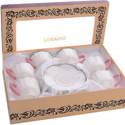 26645 Чайный сервиз 12пр 220мл Нежность LR (х8) - Mayer&boch фото 3