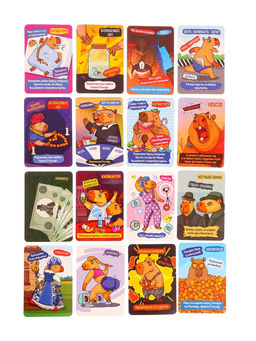 Настольная игра «Взрывные капибары», 2-8 игроков, 16+, МИКС