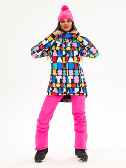 Женская горнолыжная сноубордическая куртка Alpha Endless Ultra Chaleur SNB 423/316_7 Разноцветный  фото 23