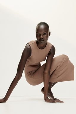 Maxivestido de microfibra - H&m фото 3