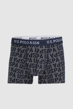 Erkek Lacivert 3l_ Boxer Tak_m_ - U.s. polo assn фото 3