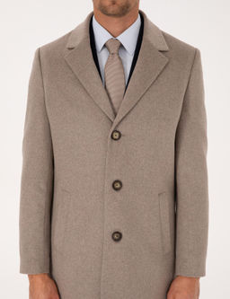 Bej Ex. Slim Fit Ka_e Kaban - Pierre cardin фото 7