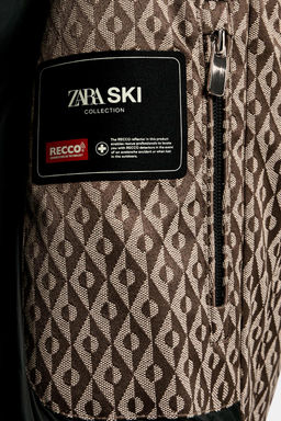 WATER-RESISTANT WINDPROOF DOWN JACKET RECCO® TECHNOLOGY SKI COLLECTION, CHARACTERISTICS - Zara фото 12