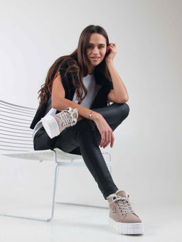 Ботинки EDART 243.212131 w. каменный замша/шерсть - Ed'art фото 6