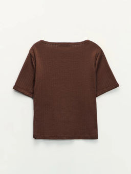 Домашняя блузка из ажурного хлопка ZR2603122807-20 / Zarina