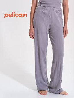 PELICAN, брюки женские, Серый
