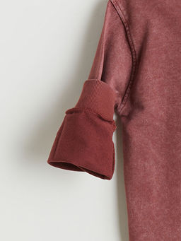 Bisiklet Yaka Erkek ?ocuk Sweatshirt