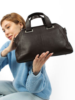 LACCOMA сумка НИ808-коричневый натуральная кожа