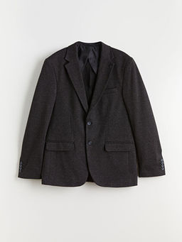 Standart Kal?p Erkek Blazer Ceket