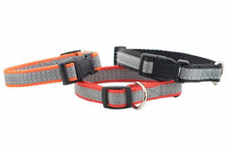 Ошейник Редпл. синтет. светоотраж. 15 мм (25-36см 011615