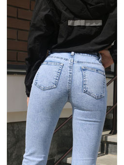 Джинсы женские клеш D530 Уценка
