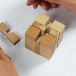 DELFBRICK DLS-01 Головоломка деревянная 1 шт Куб 12 элемент
