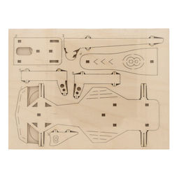 REZARK TAR-06 Пазл 3D 28 элемент. Спорткар