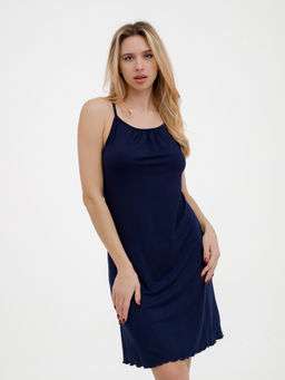 Ночная сорочка из вискозы Патриция-2 синий - Амадэль фото 8