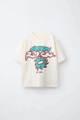 CAMISETA ESTAMPADO / Blanco