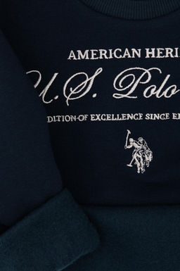 Erkek _ocuk Lacivert Pijama Tak_m_ Sepette S_rpriz _ndirim - U.s. polo assn фото 4