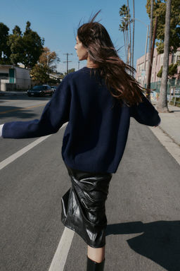 PLAIN KNIT JUMPER - Zara фото 12