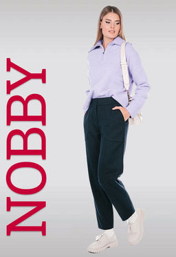 NOBBY, Женские брюки 804-59/1 (темно-синий)  фото 7