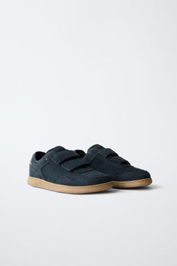 BAREFOOT SPLIT SUEDE TRAINERS - Zara фото 2