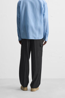 PLEATED CARGO TROUSERS - Zara фото 3