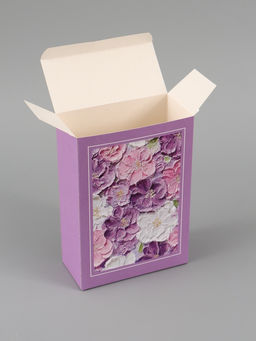 Цена за 3 шт. Коробка подарочная складная «Цветы», 16×23×7.5 см