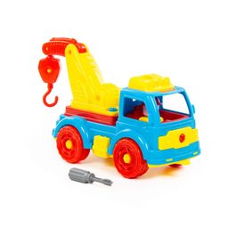 Конструктор-транспорт Автомобиль-эвакуатор (38 элементов) (в коробке) - Полесье фото 5