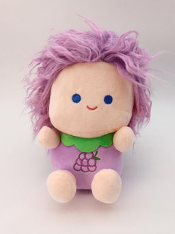 Мягкая игрушка "Fruit babies", purple, 21 см