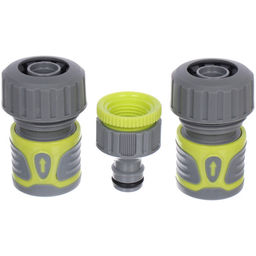 Набор 2 коннектора 1 адаптер на 3/4" "Green Proff" ДоброСад