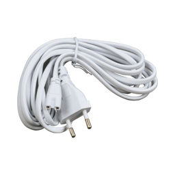 UCX-PT2/L10-300 WHITE 1 STICKER Провод для подключения светильника ULI-P* к сети 220В. 300 см, 2 контакта. Белый. ТМ Uniel