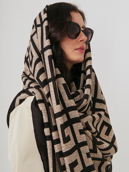 Большой, мягкий, тонкий и очень нежный двусторонний палантин - Tantino фото 8