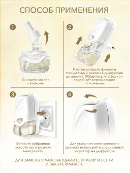 Breesal электрический диффузор Ванильный десерт 20 мл  фото 5