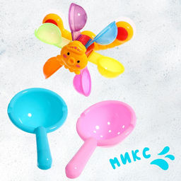 Набор игрушек для ванны Водолей, 3 предмета, МИКС - Simaland фото 6