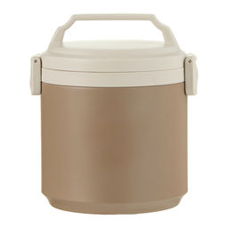 Термос для еды, 1.8 л, сохраняет тепло до 8 ч, нержавеющая сталь, коричневый, бежевый - Simaland фото 7