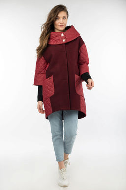 01-08505 Пальто женское демисезонное Amalgama - El podio фото 2