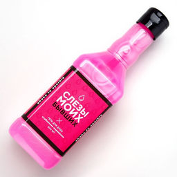 Гель для душа виски «Слёзы бывших», 500 мл, аромат клубничного мороженого, Чистое счастье