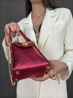 Сумка женская из телячьей кожи