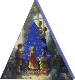 SebaSTea. Новый год. Треугольник (синий) карт.упаковка, 15 пак.